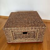 Rattan chest