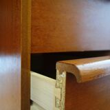 Desk line scandinavian 1960s teak