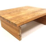 Table basse scandinave en pin, Suède, 1970