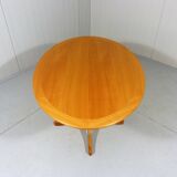 Table basse ou d'appoint ovale en frêne, Danemark