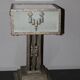 Art Deco period wrought iron lamp circa 1930