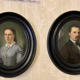 Pair of framed portraits