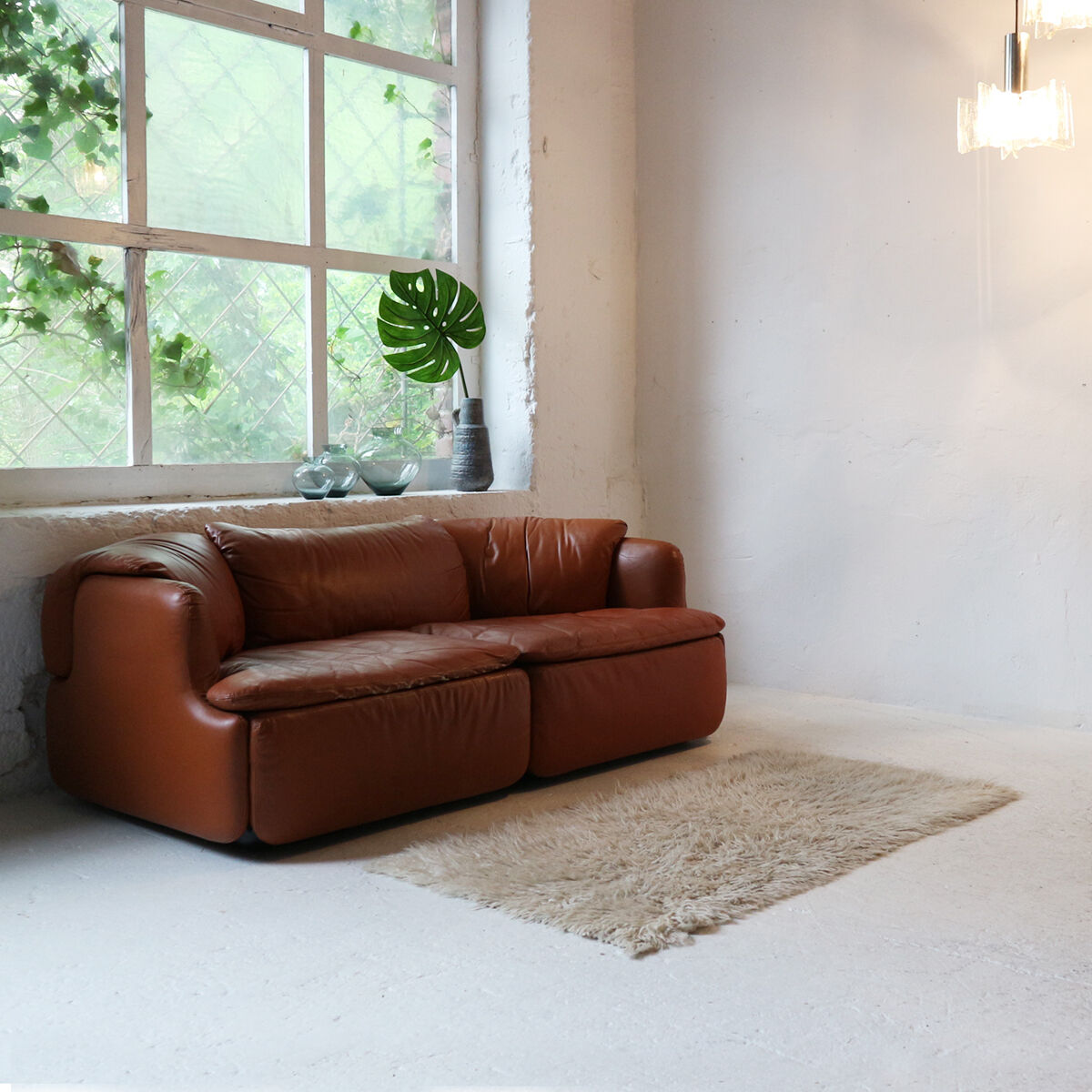 Confidential sofa by Alberto Rosselli for Saporiti Italia, 1970s