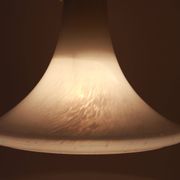 Suspension en verre opalin par Limburg, Allemagne, années 1970