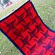 Vintage Turkish handmade rug 114x182 cm
