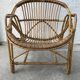 Fauteuil corbeille adulte en rotin