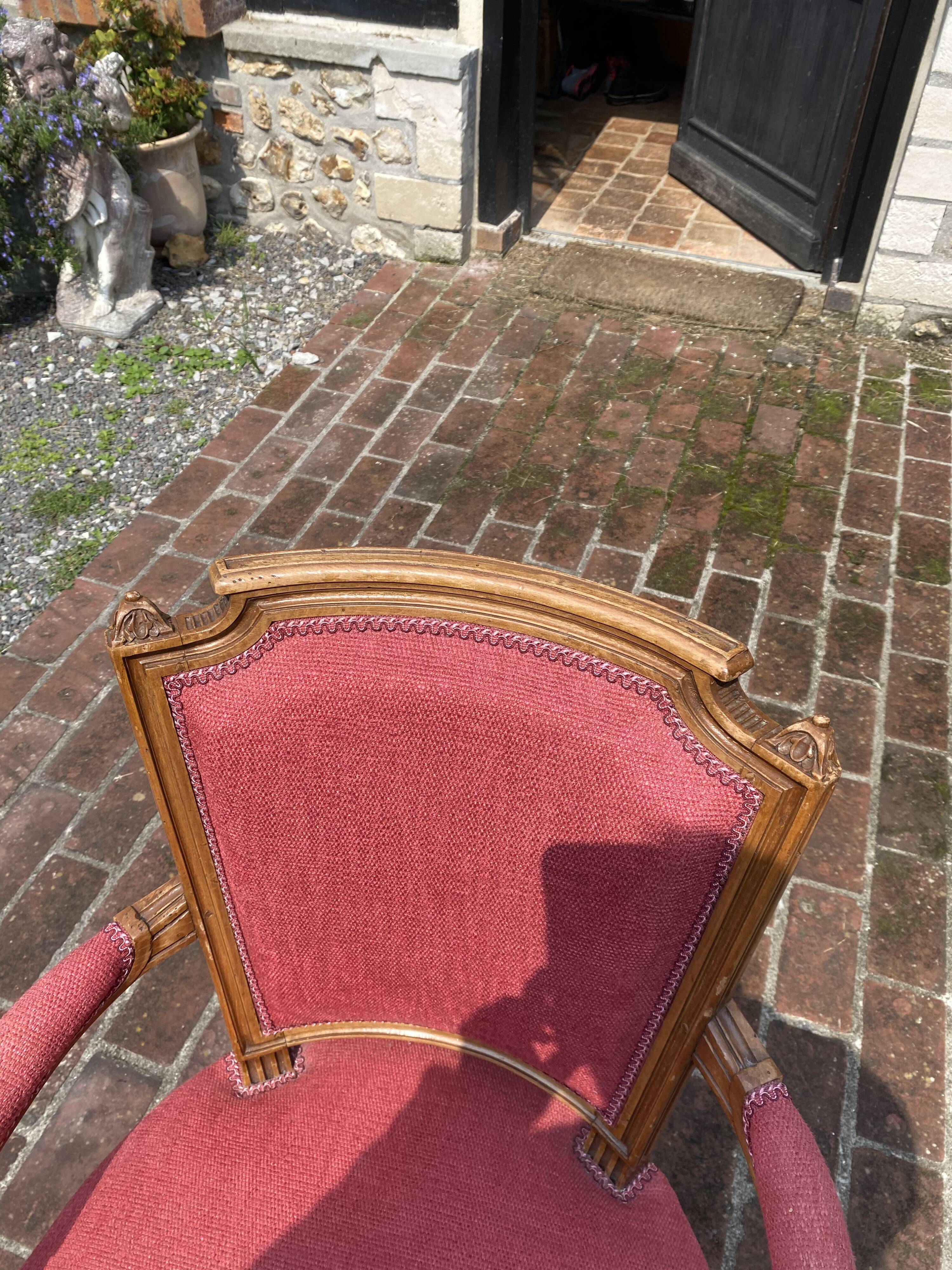 Cabriolet armchair Epoque Louis 16