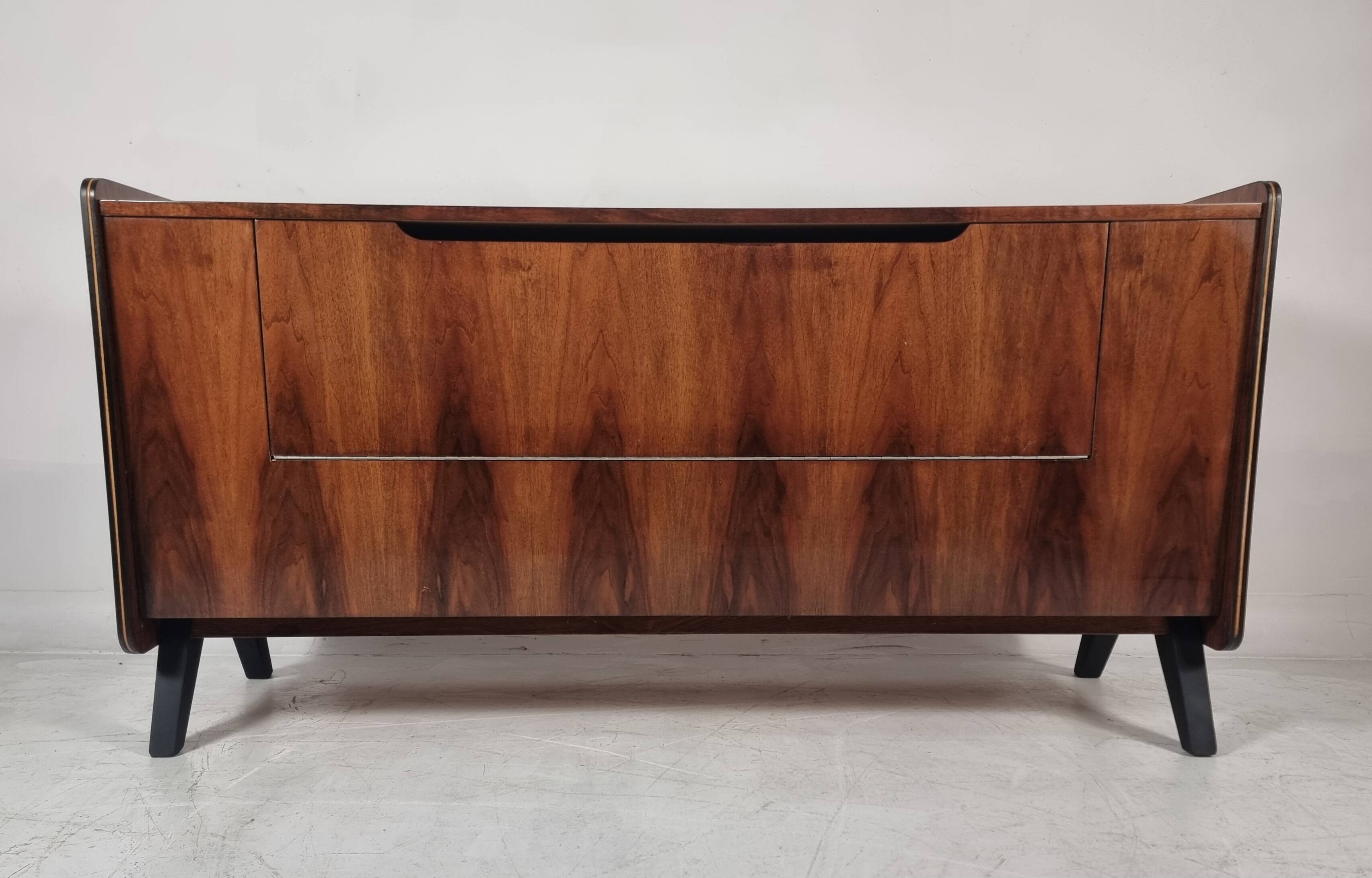 Commode vintage en noyer, 1970