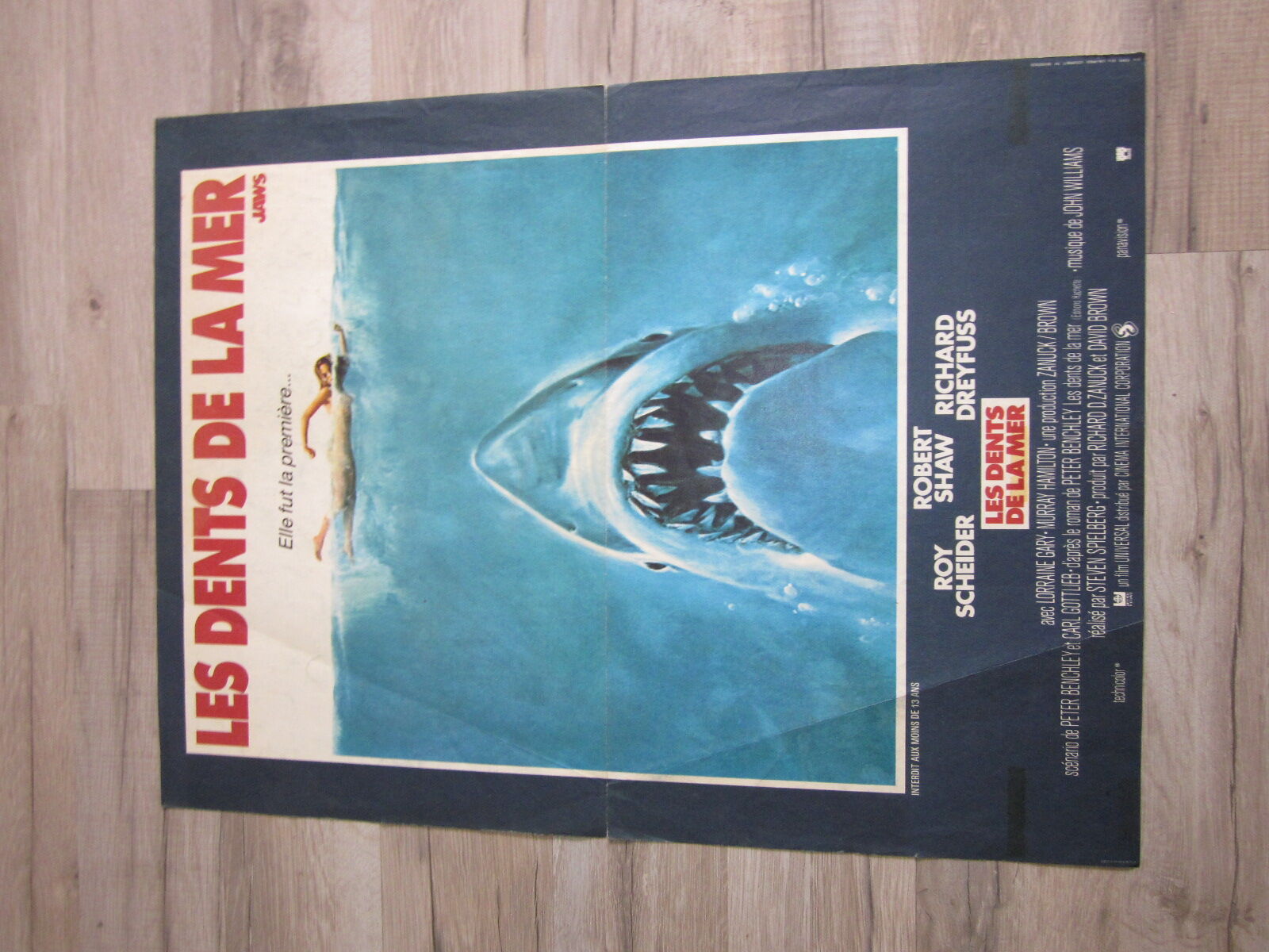 Affiche les dents de la mer