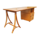 Bureau vintage en bambou et osier