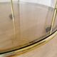 Vintage Smoked Glass Serving Trolley: 1970s Mid-Century Modern Bar Cart