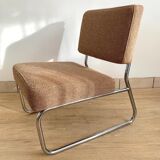70s chrome and wool heater