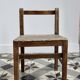 Chaise d’enfant ancienne en bois