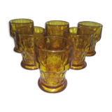 6 Art Deco glasses