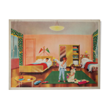 Rossignol poster the room / the dining room