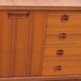 Vintage Scandinavian teak sideboard