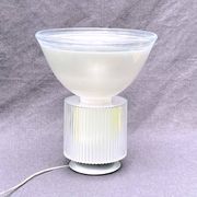 Iguzzini by Massimo Vignelli, table lamp, lucite metal, Italy 1980