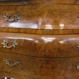 Louis XV style curved dresser