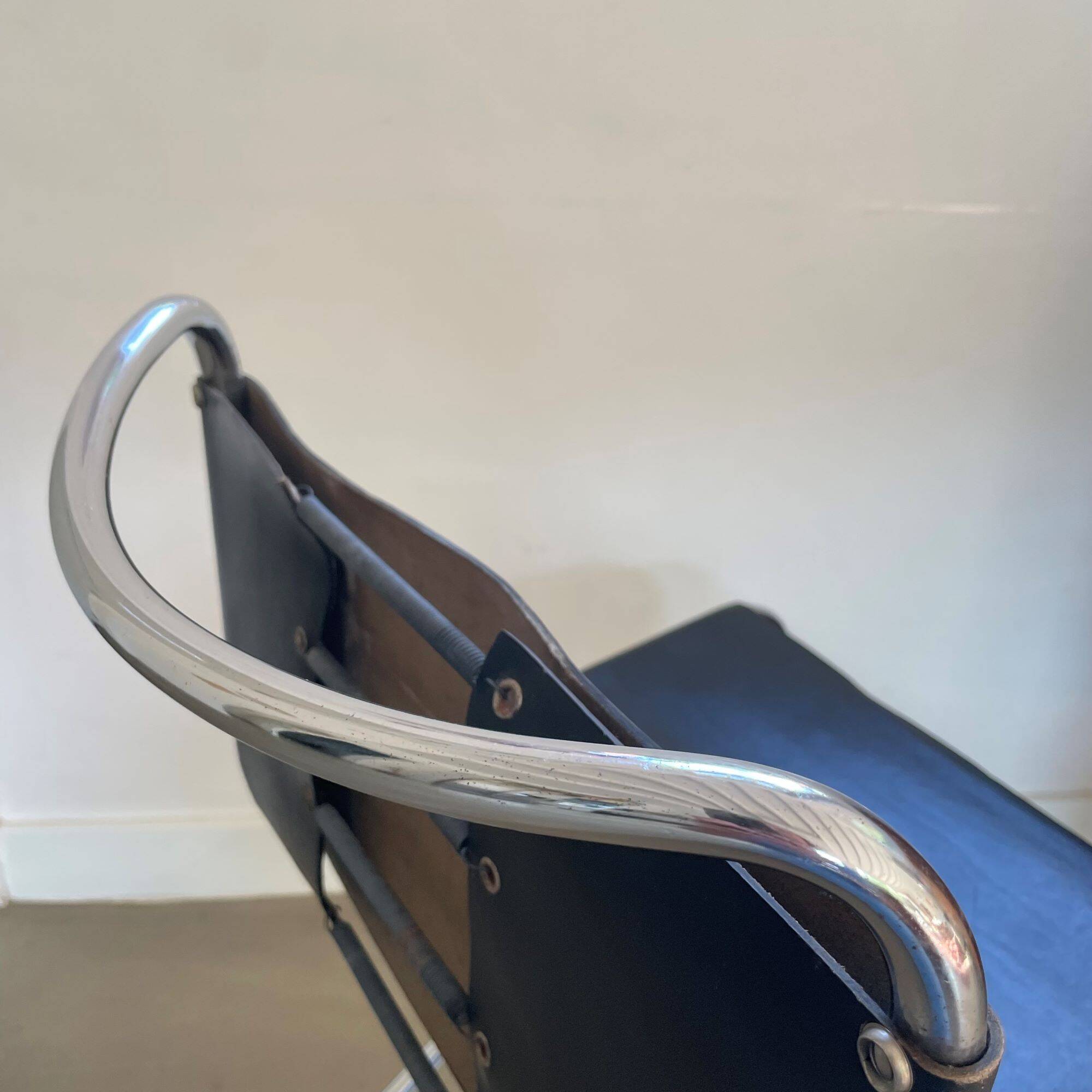 Rare edition ‘Biscia’ chair, Pascal Mourgue for Steiner, France, 1960s