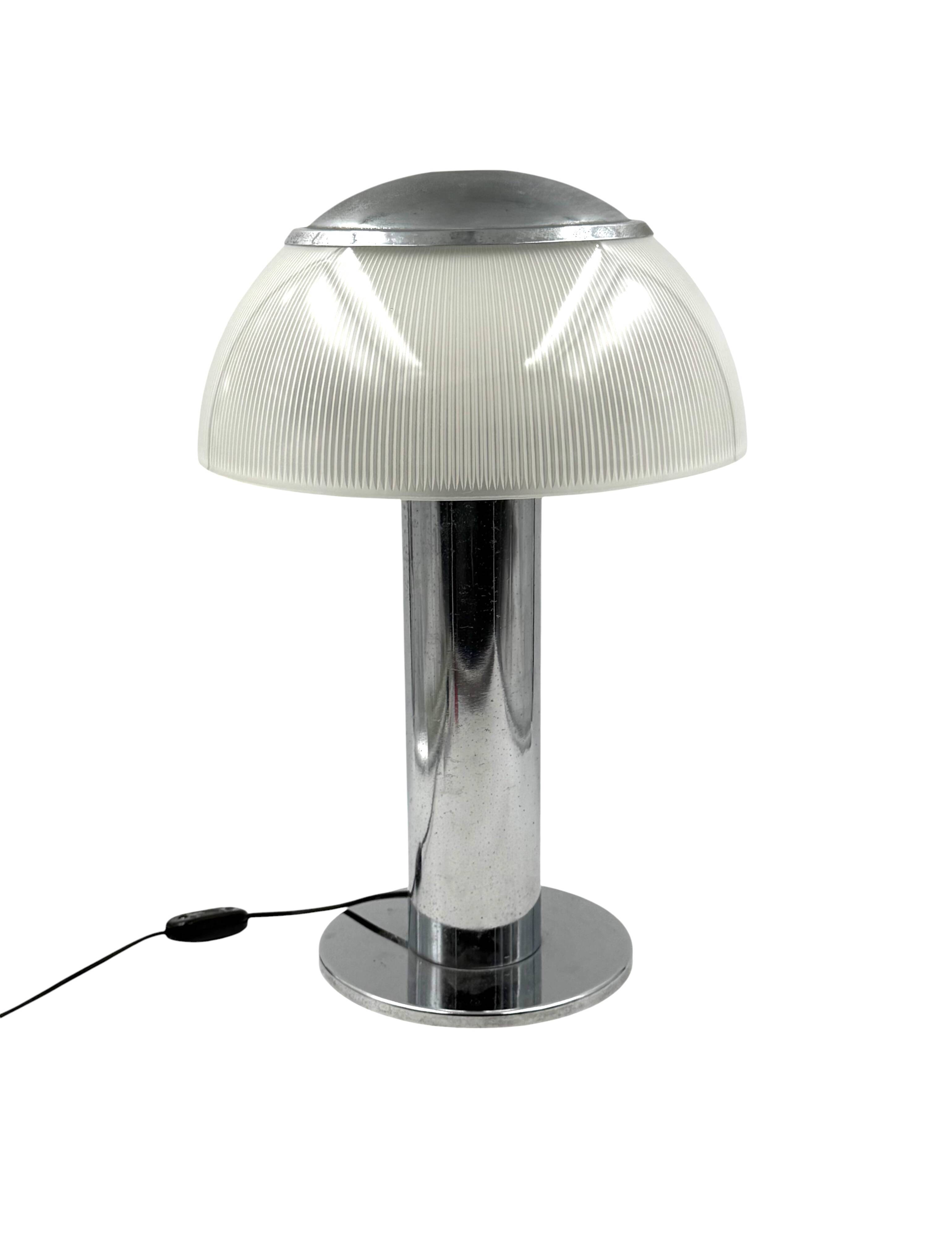 Mid-century modern mushroom table lamp, Italy 1960s