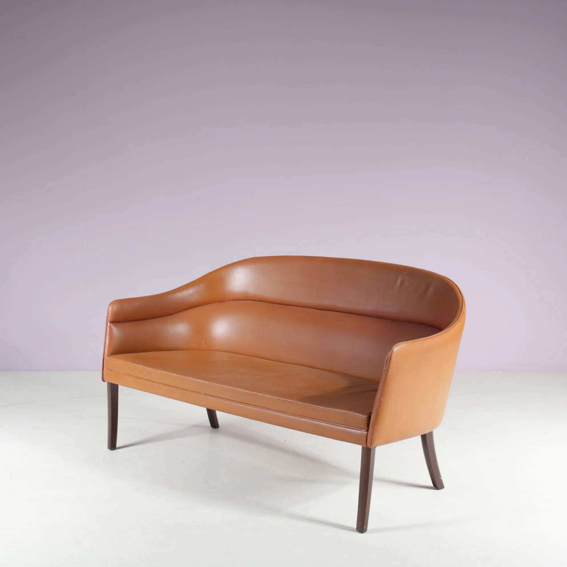 Sofa by Ole Wanscher for J. Jeppesen, Denmark, 1950s
