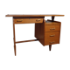 Vintage desk of the 1950s in light wood