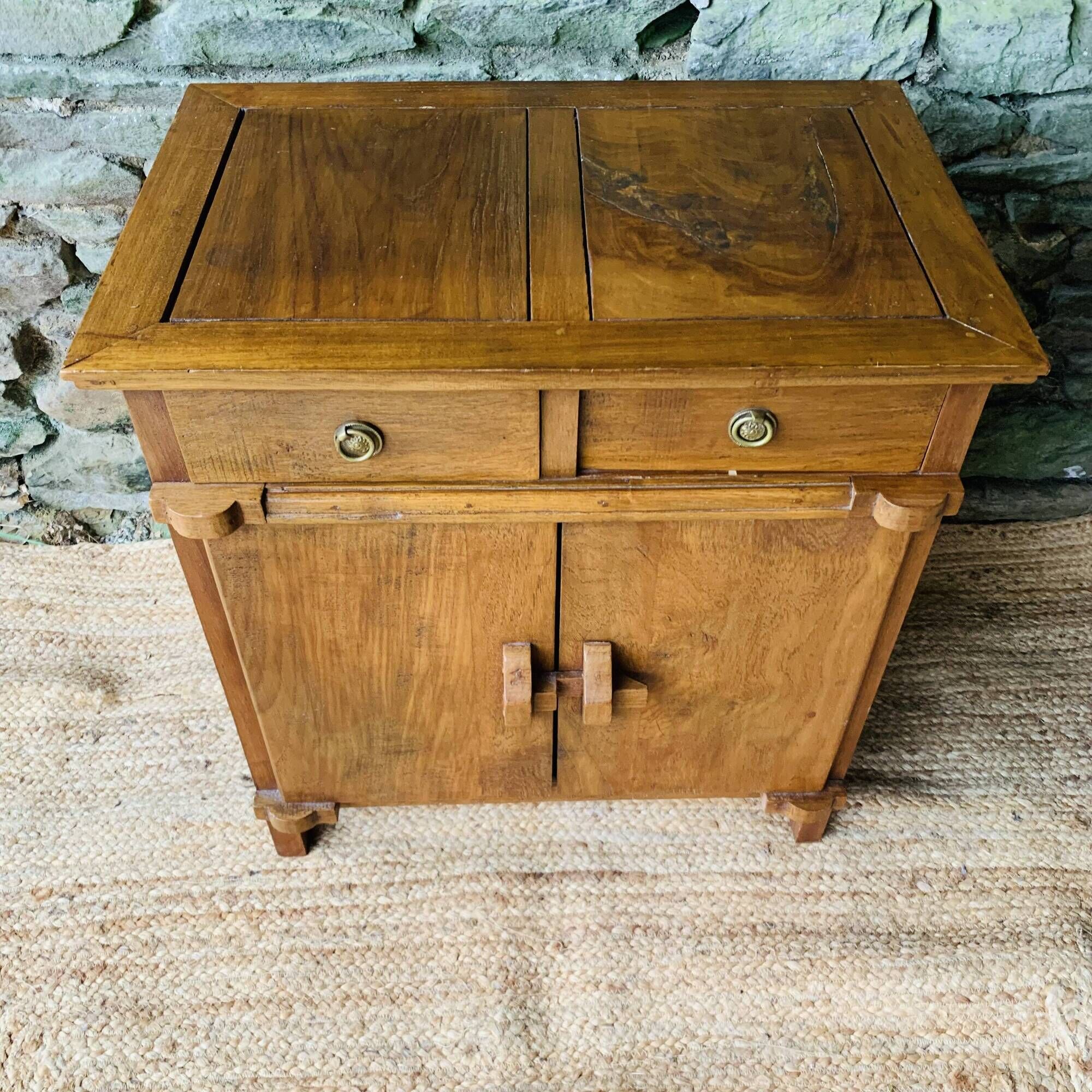Small rustic vintage piece of furniture