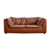 Sofa sofa leather leolux netherlands 1970s
