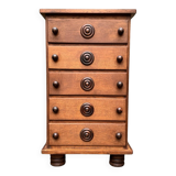 high chest of drawers Charles Dudouyt style 1940