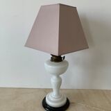 Antique opaline table lamp
