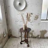 19th century oak pedestal console