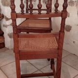 Pair of cane chairs