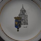 Assiettes représentant  Armoirie de Lorraine
