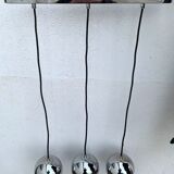 3-ball chrome hanging lamp