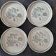4 large vintage ceramic plates/presentation dishes