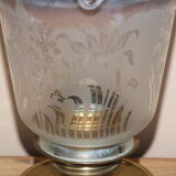 Tulip lamp vintage floral decoration
