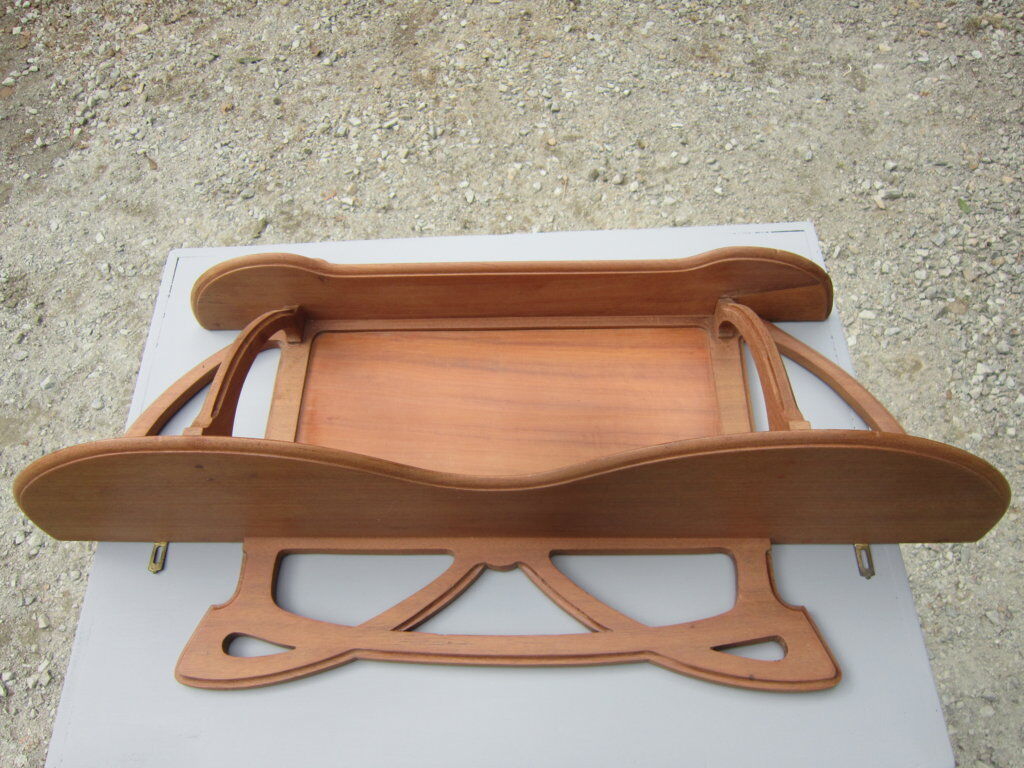 Art nouveau wall shelf