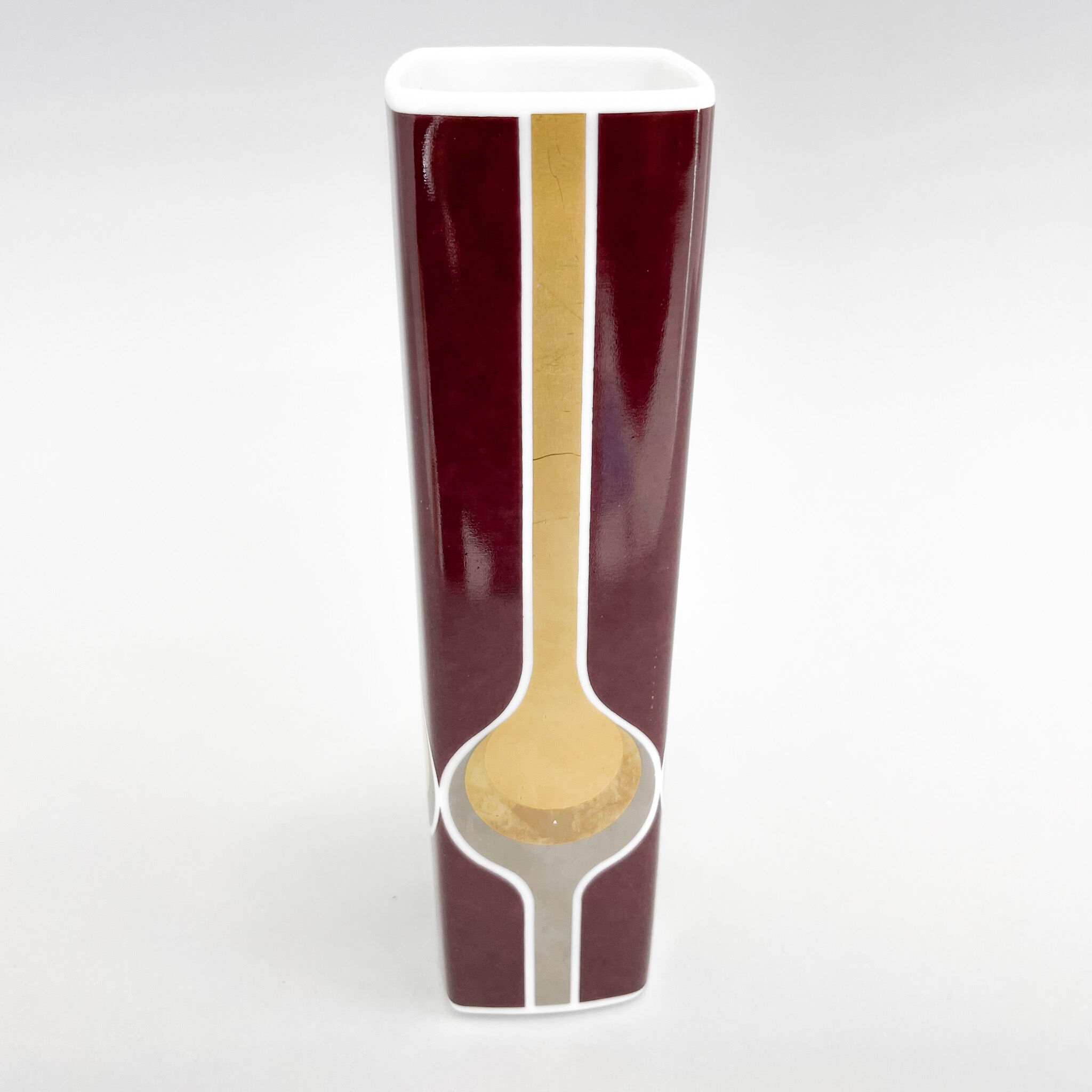 1970s porcelain vase by Heinrich Ceramics