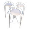 Metal bar stools by pascal MOURGUE