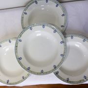 4 assiettes creuses vintage St Amand 211259