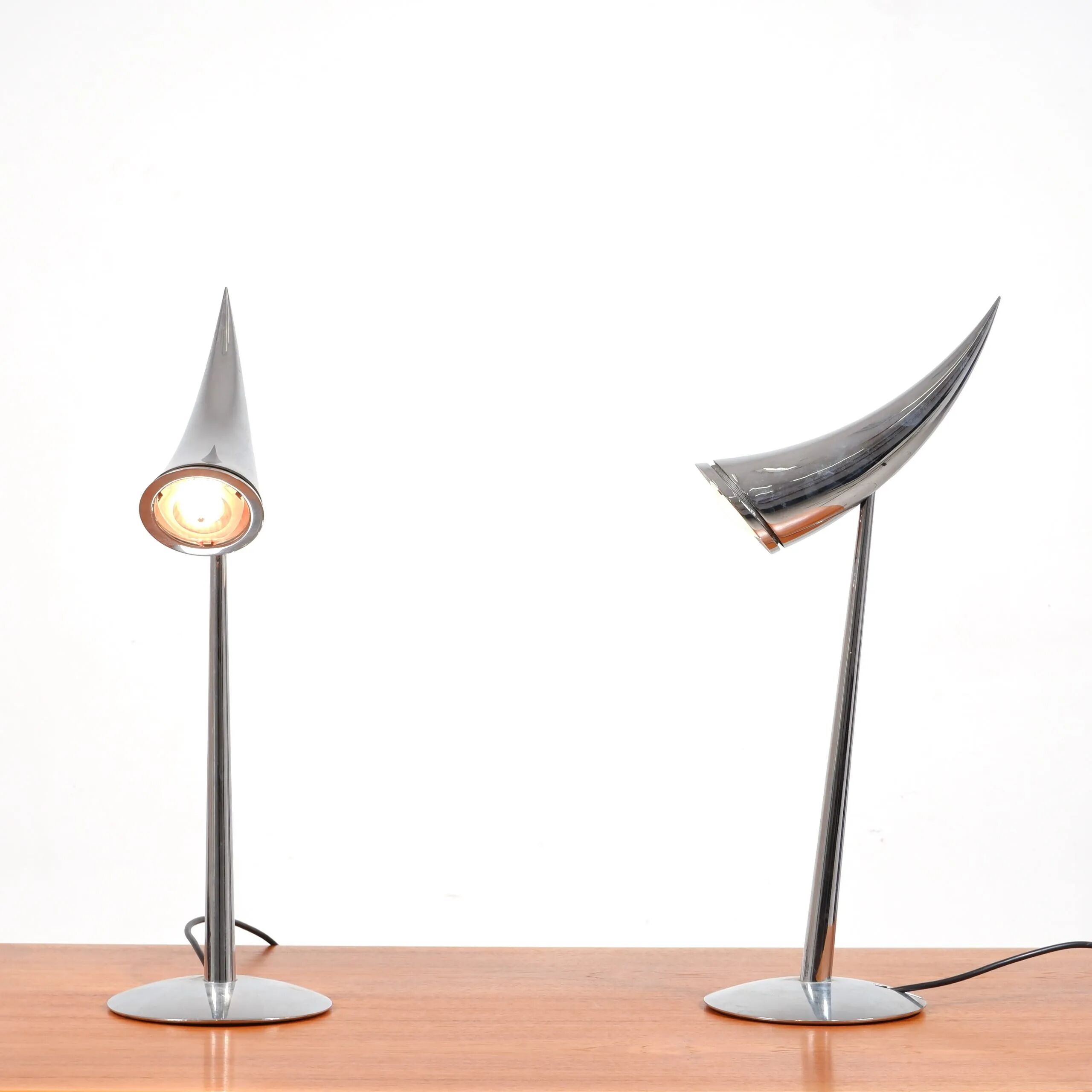 “Ara” desk lamps by Philippe Starck for Flos