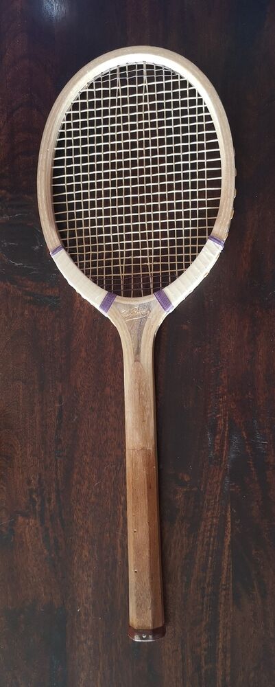 Wooden tennis racket - Brand The Rival - Middle 20th century