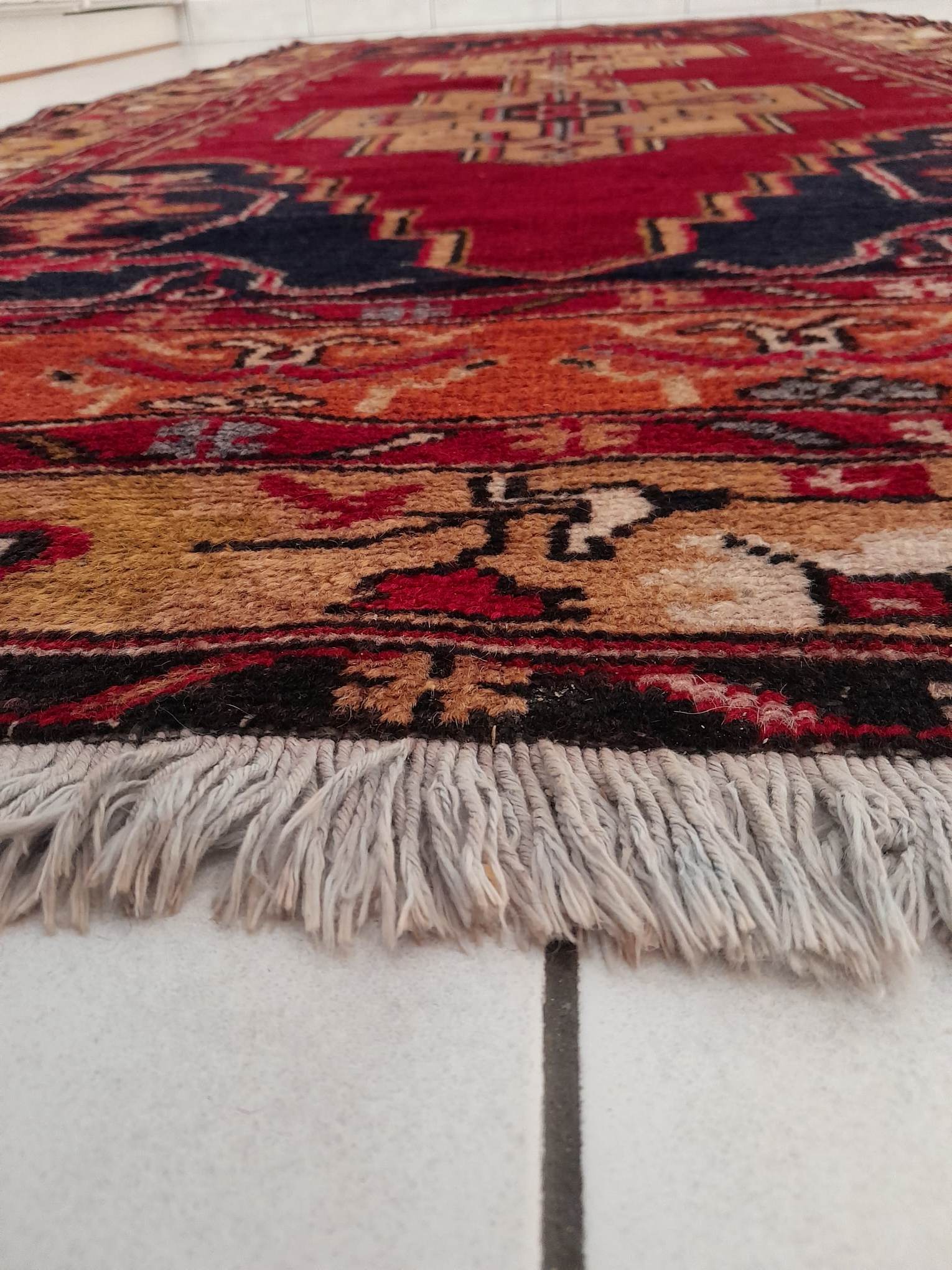 Anatolian Yahyahli rug 247x125cm