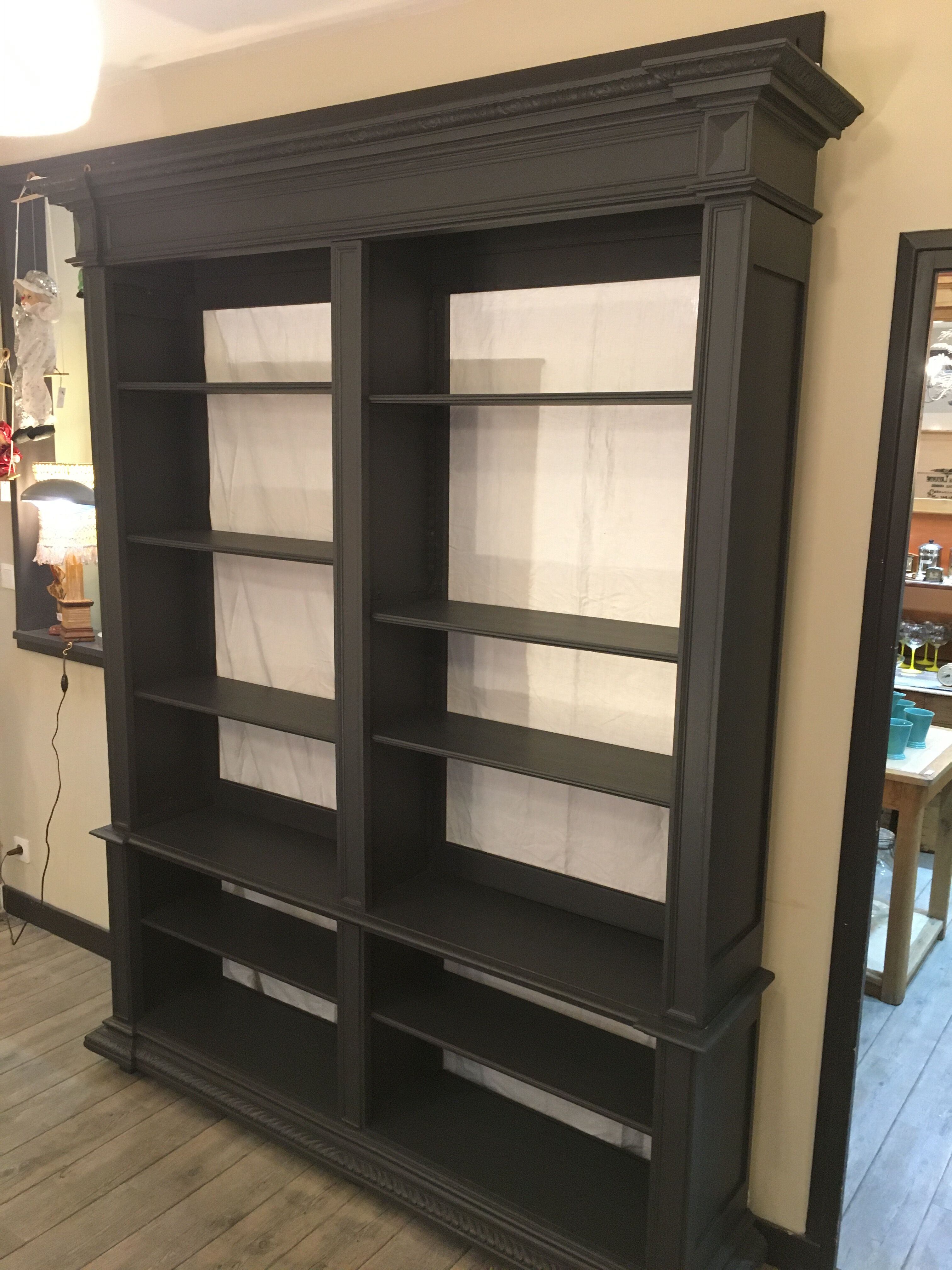 Old Louis XVI style library