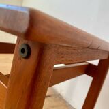 Scandinavian travertine coffee table