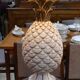 Zaccagnini ceramic pineapple lamp 1960