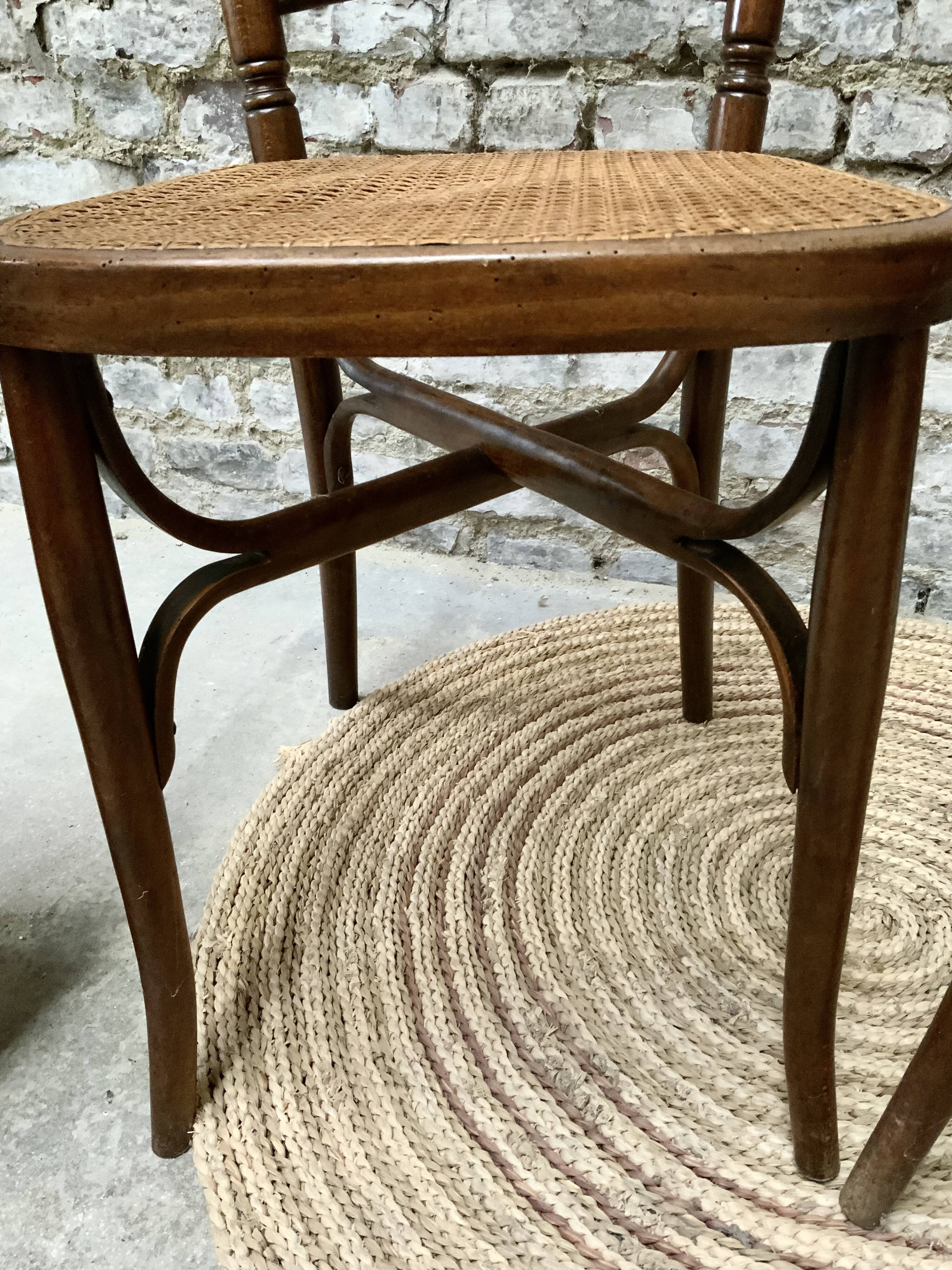 Pair of bistro chairs