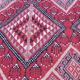 Handmade red Berber kilim rug in pure wool 170x124cm