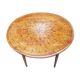 Table basse en marqueterie  vernie
