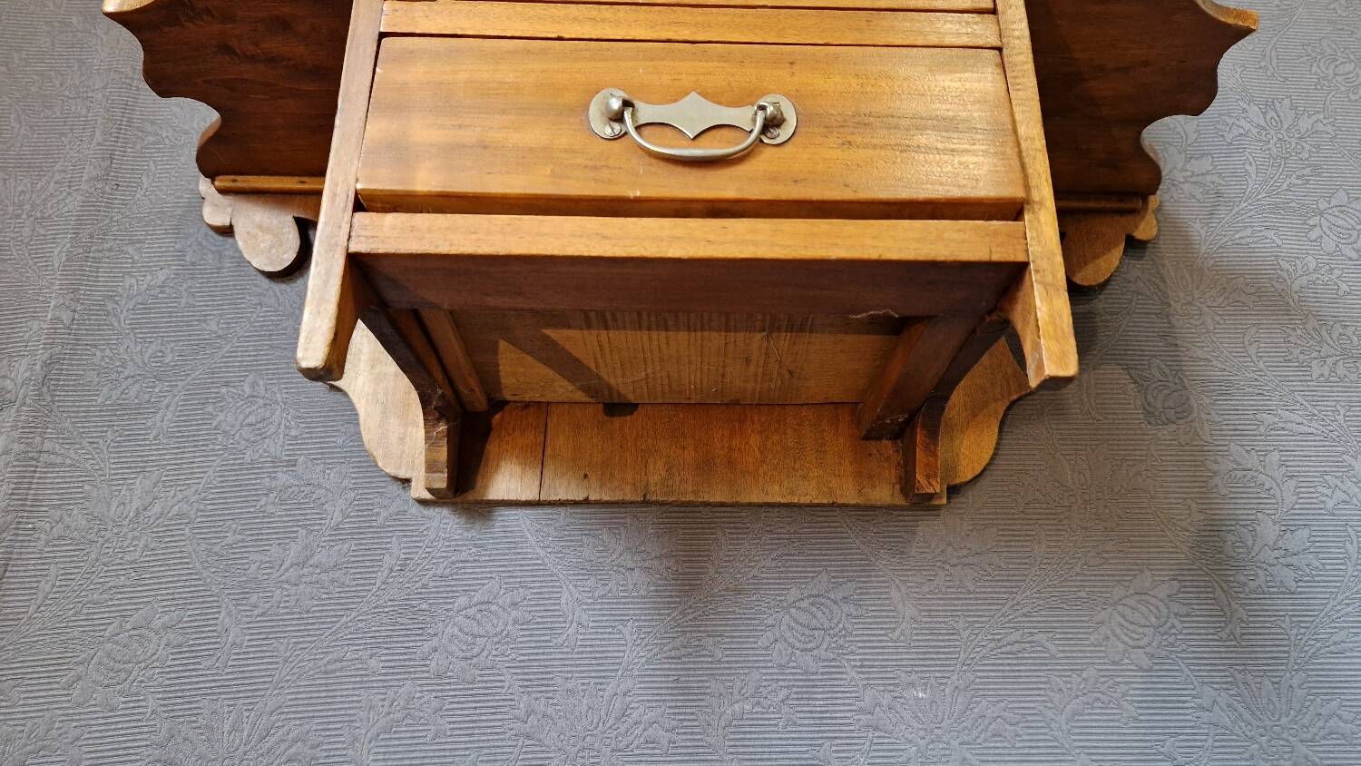 Art Nouveau wall shelf